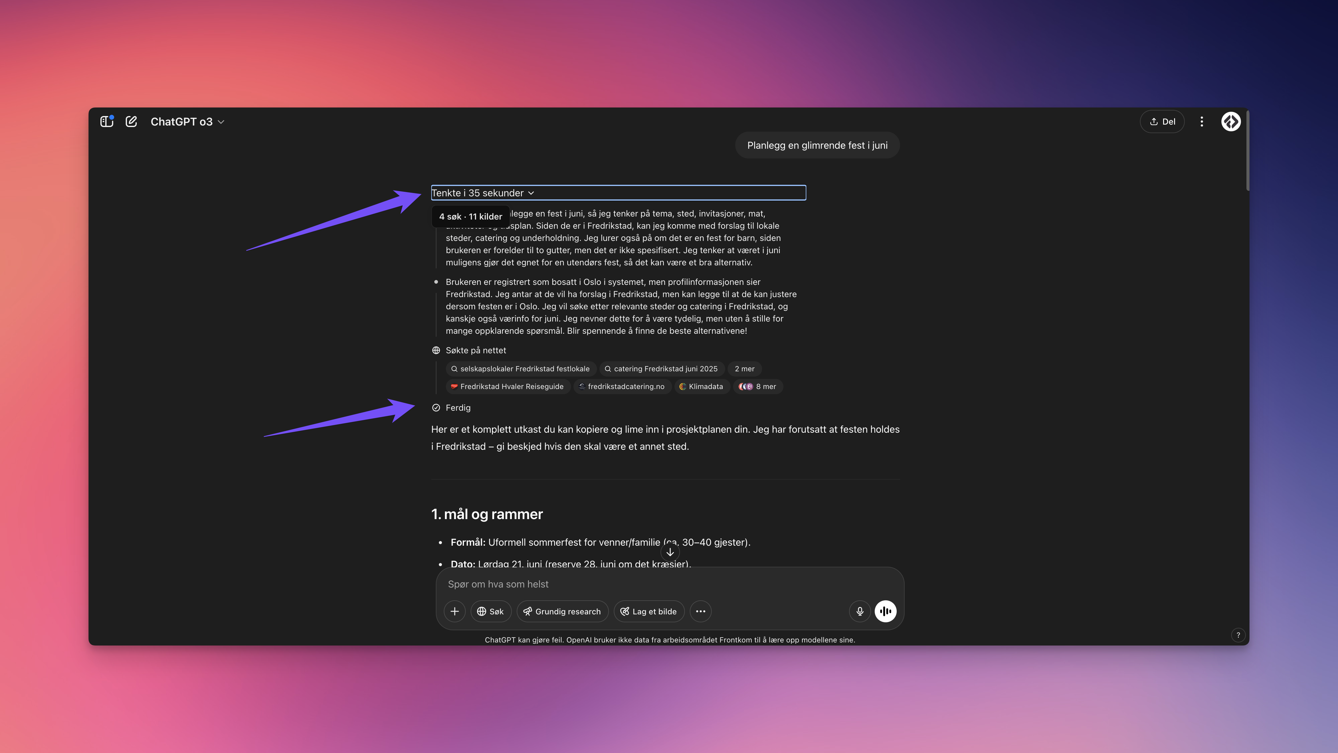 NÃ¥r du trenger mer enn kjappe svar: o3 og reasoning-modeller